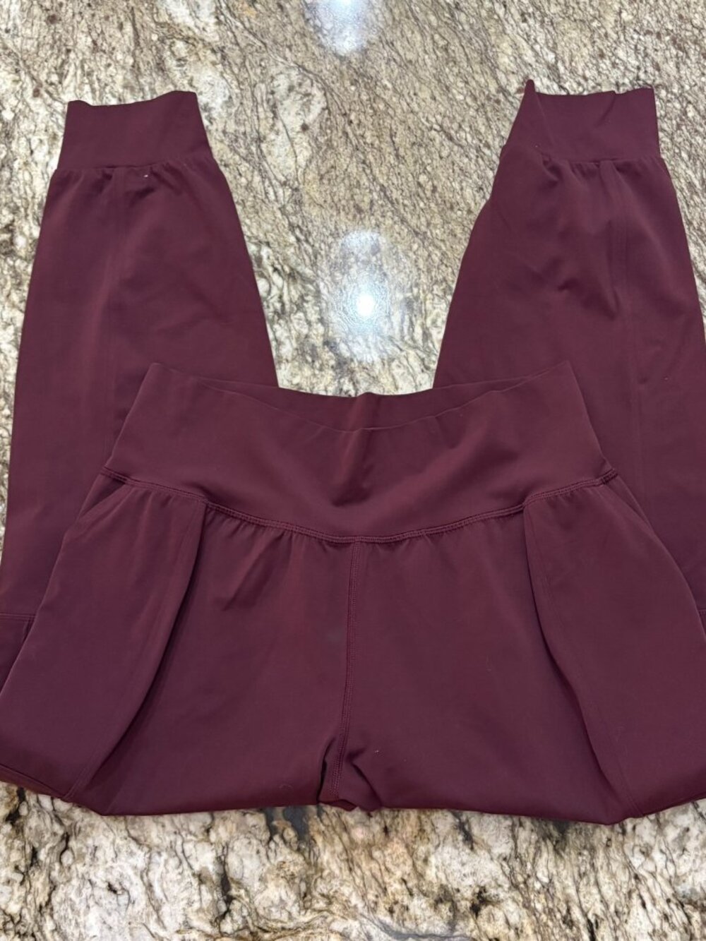 Athleta Salutation Cargo Jogger Maroon